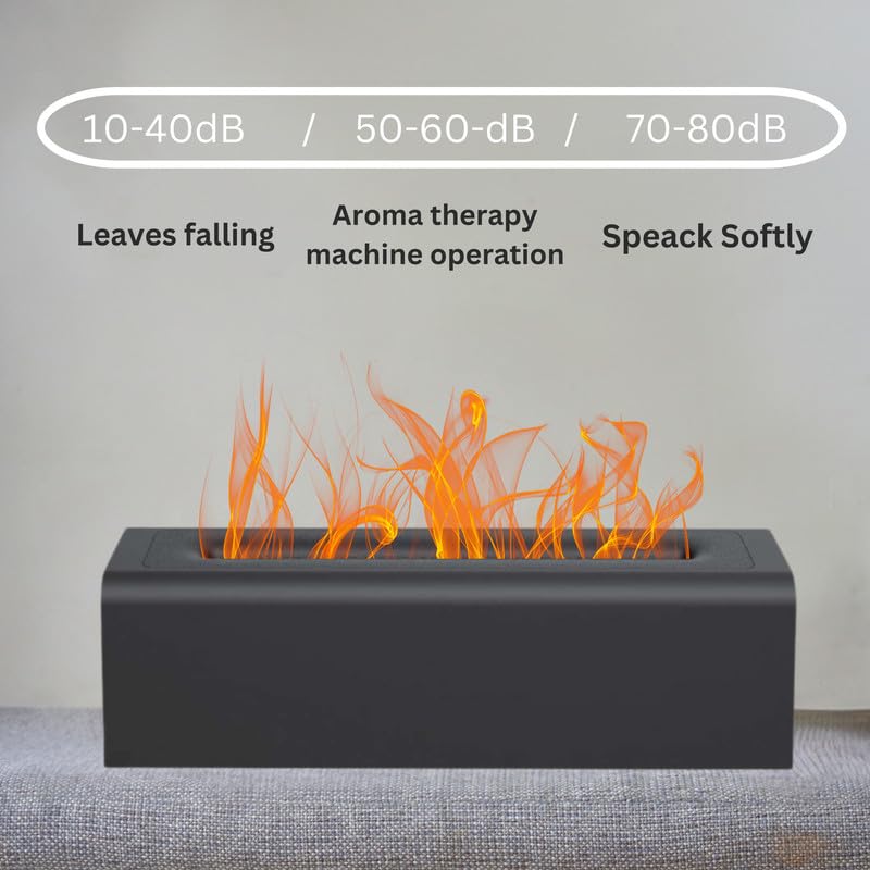 Flame Humidifier with Essential Oil