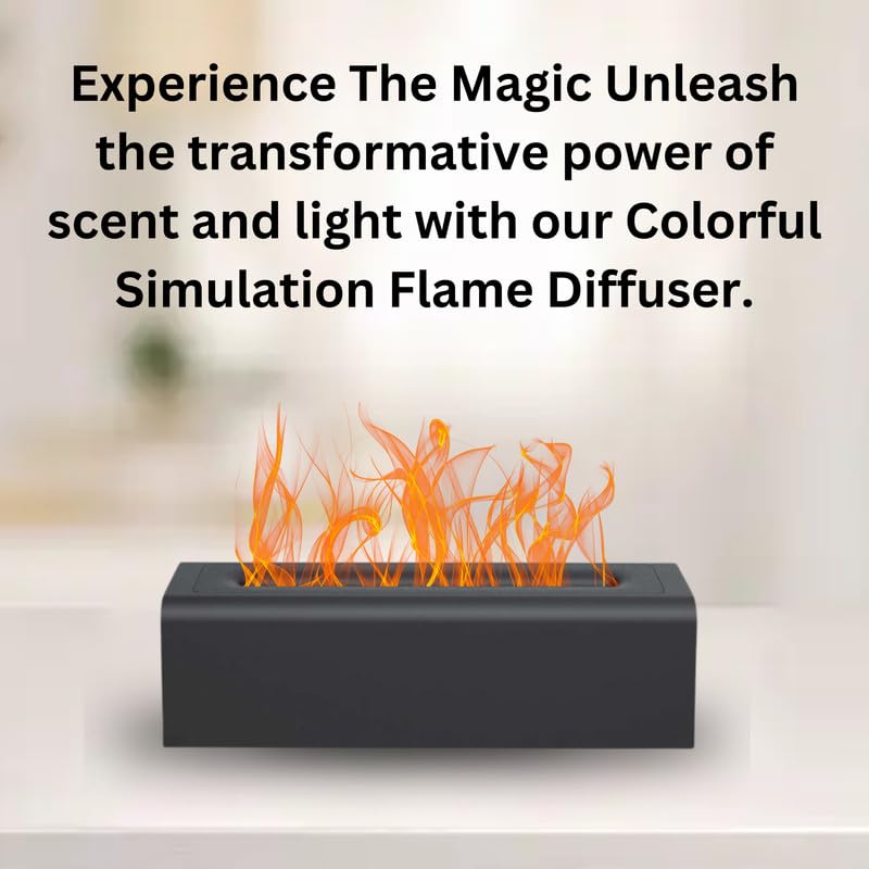 Flame Humidifier with Essential Oil