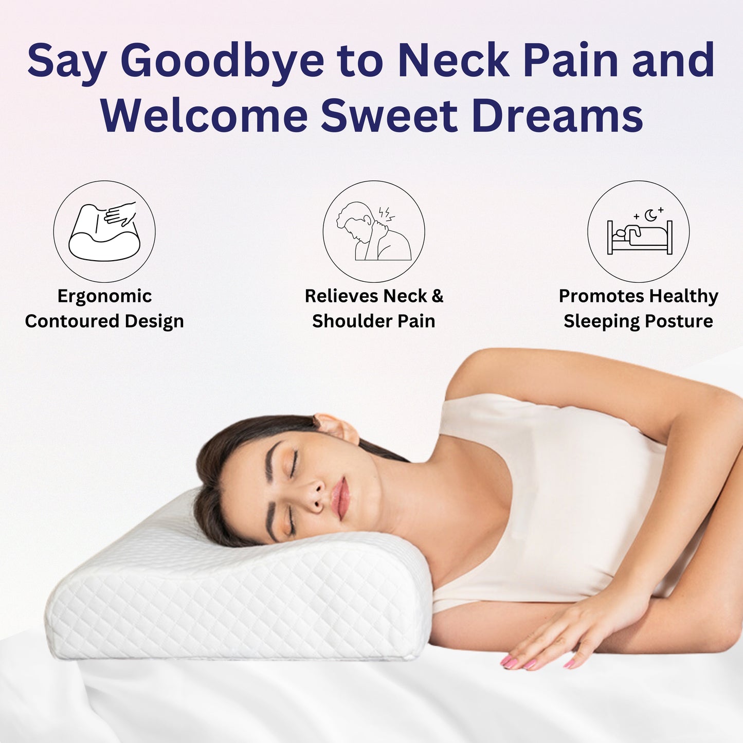 Contour Memory Foam Pillow