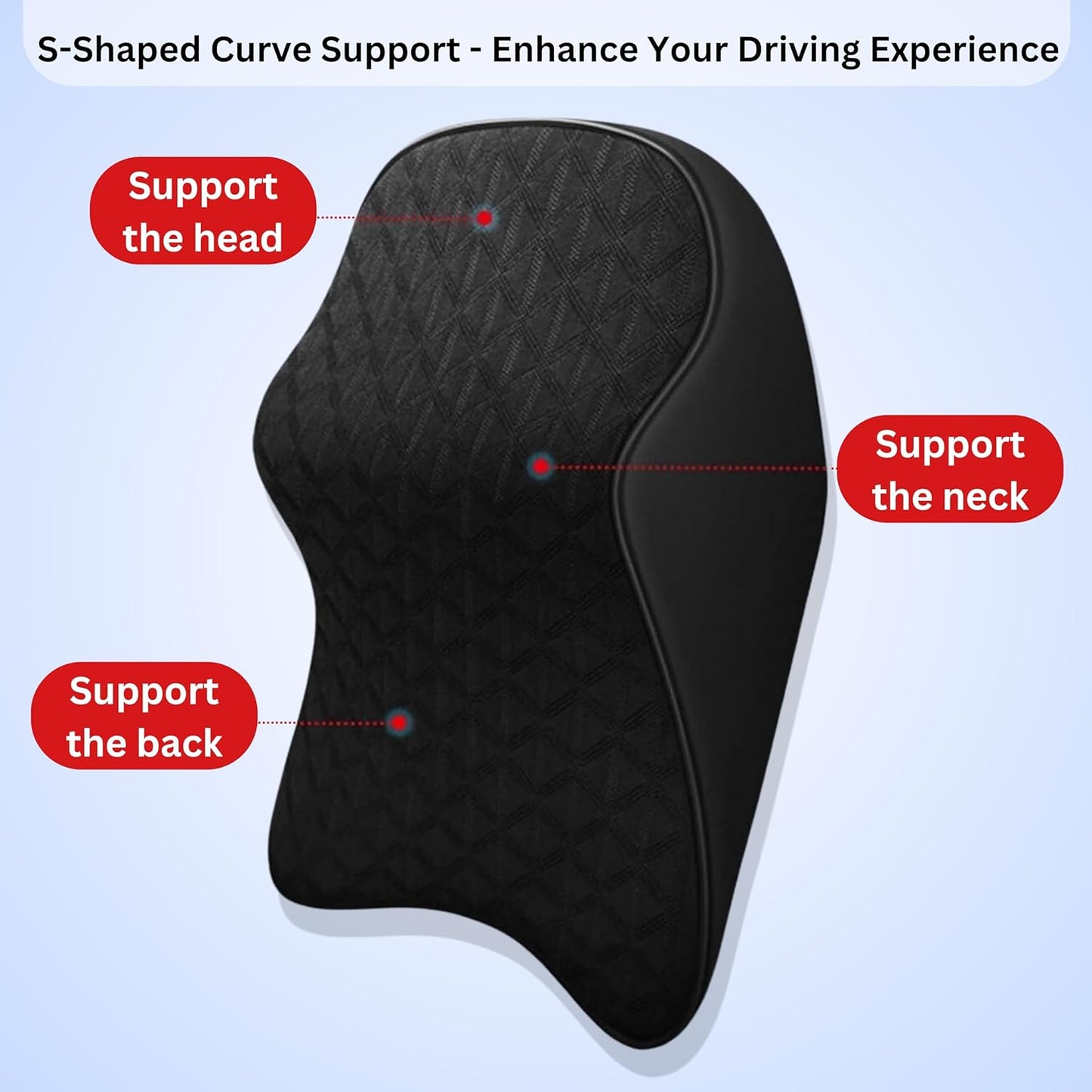 Car Neck Rest-Butterfly Shape
