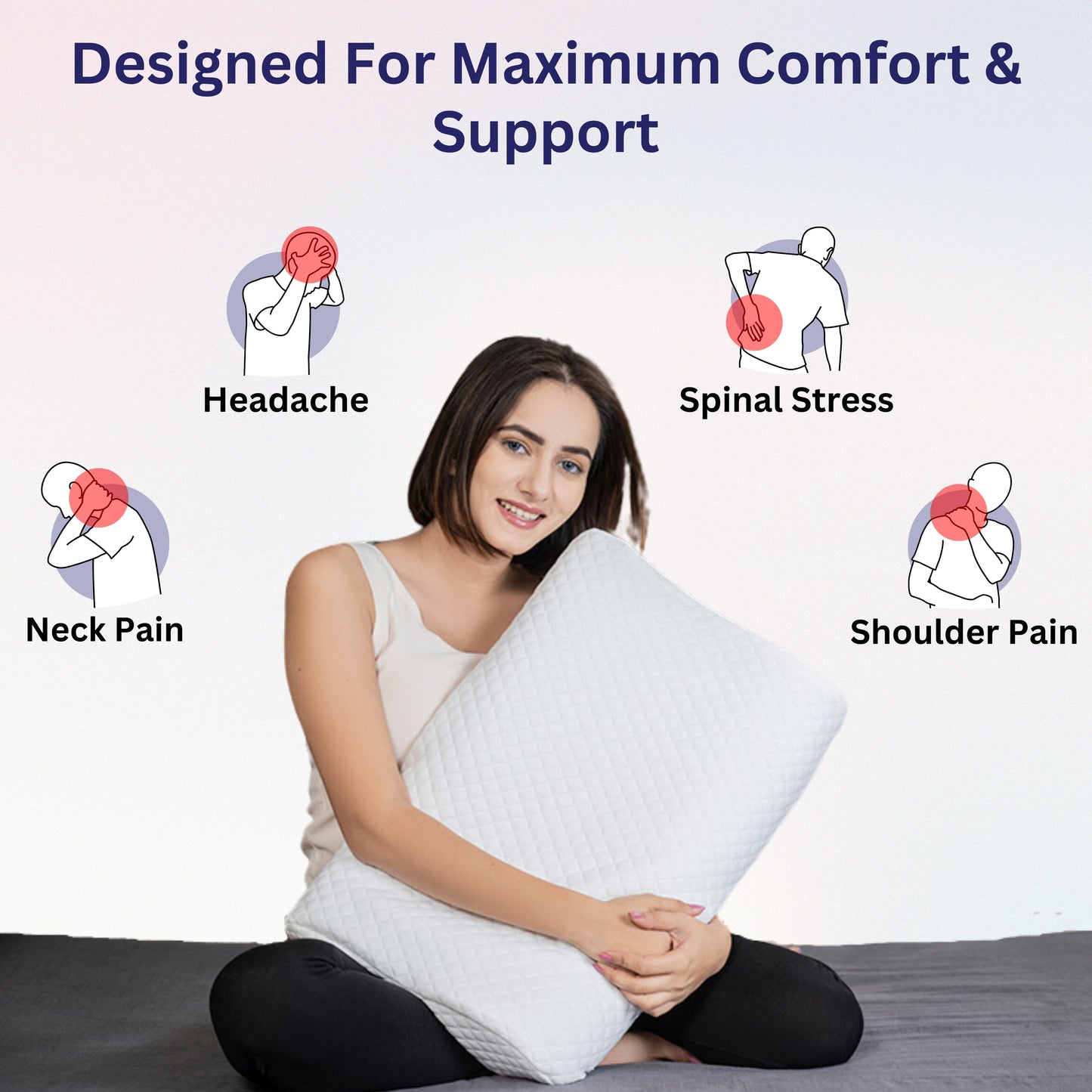 Contour Memory Foam Pillow