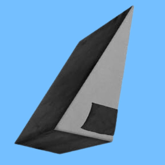 Bed Wedge Pillow Black