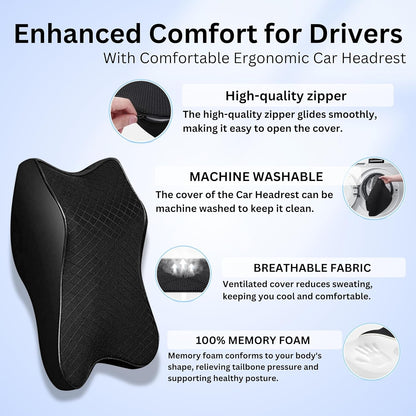 Car Neck Rest-Butterfly Shape