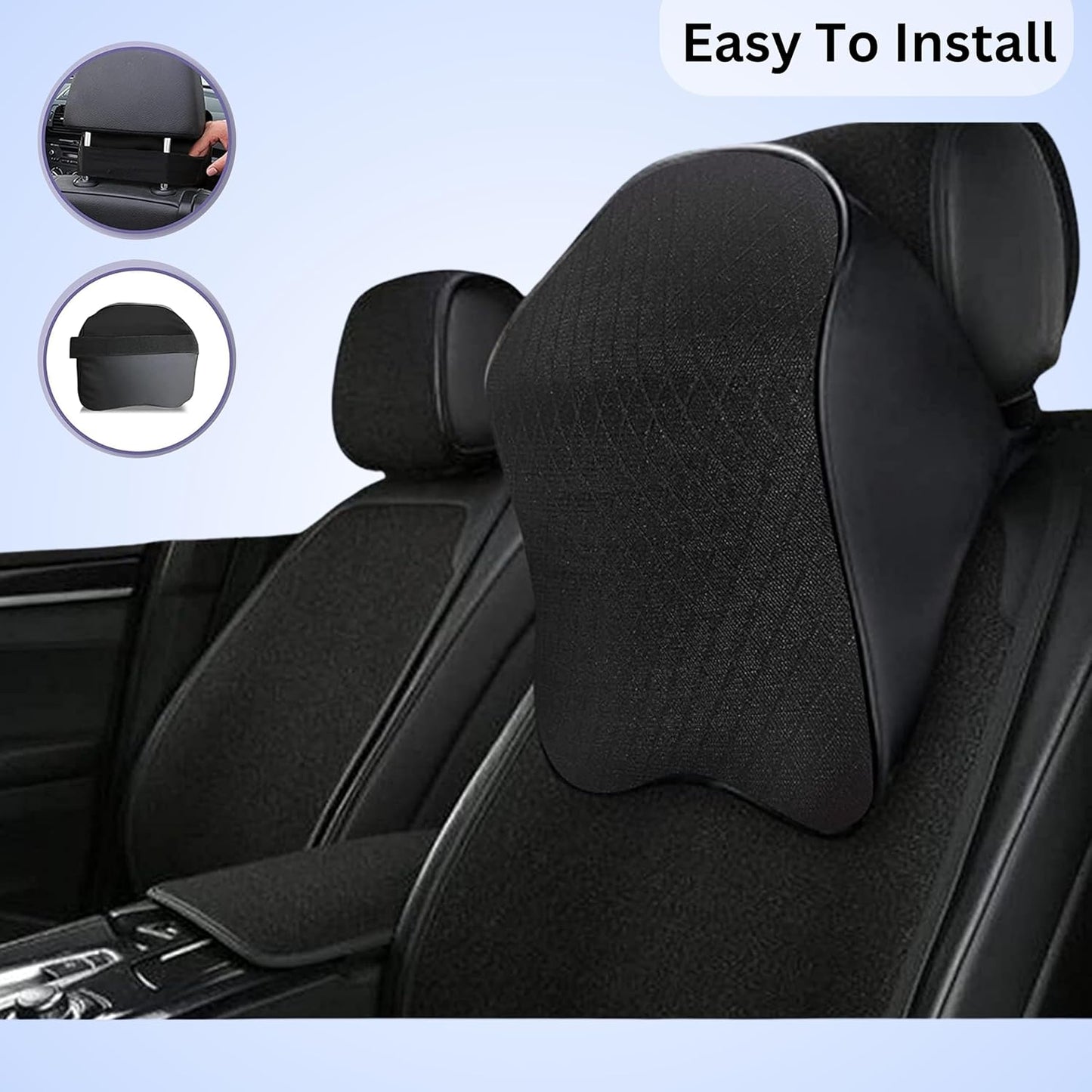 Car Neck Rest-Butterfly Shape