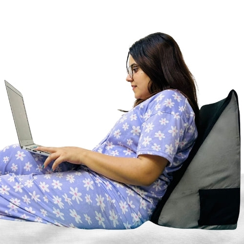 Bed Wedge Pillow Black